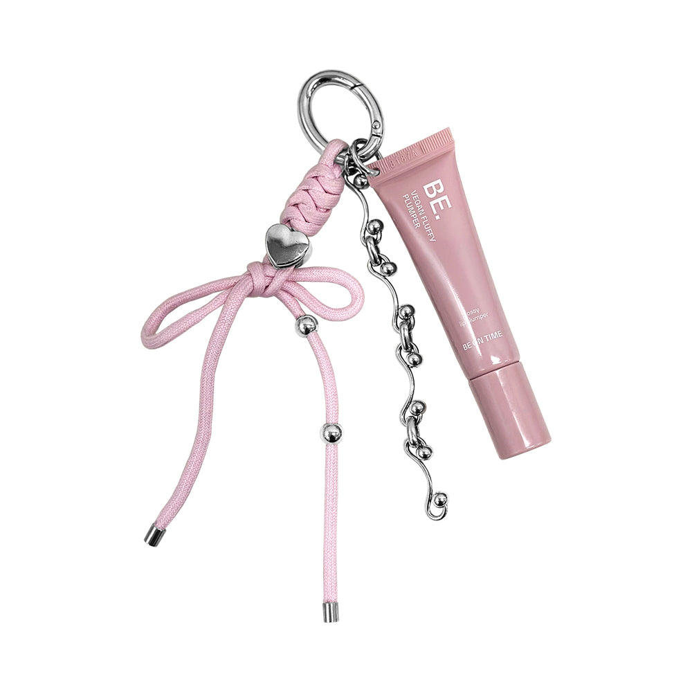 Be On Time Vegan Fluffy Plumper Keyring Set 4 Colors
