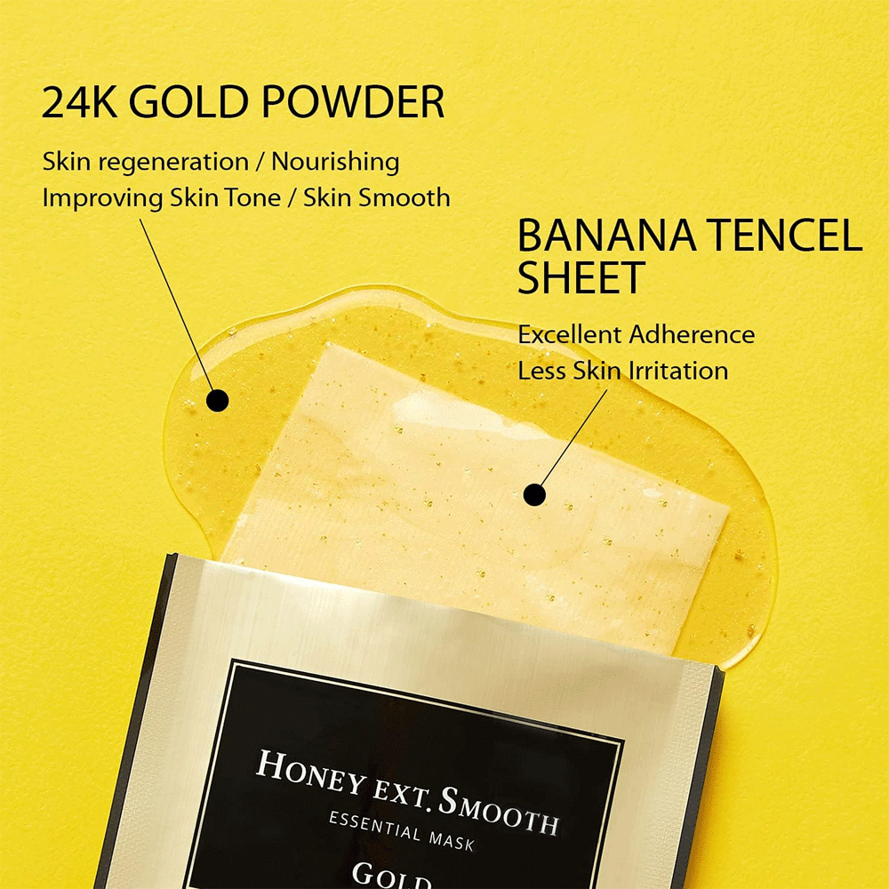 (NEWA) WellDerma Honey Ext. Smooth Essential Mask 25ml *10 pcs - DODOSKIN