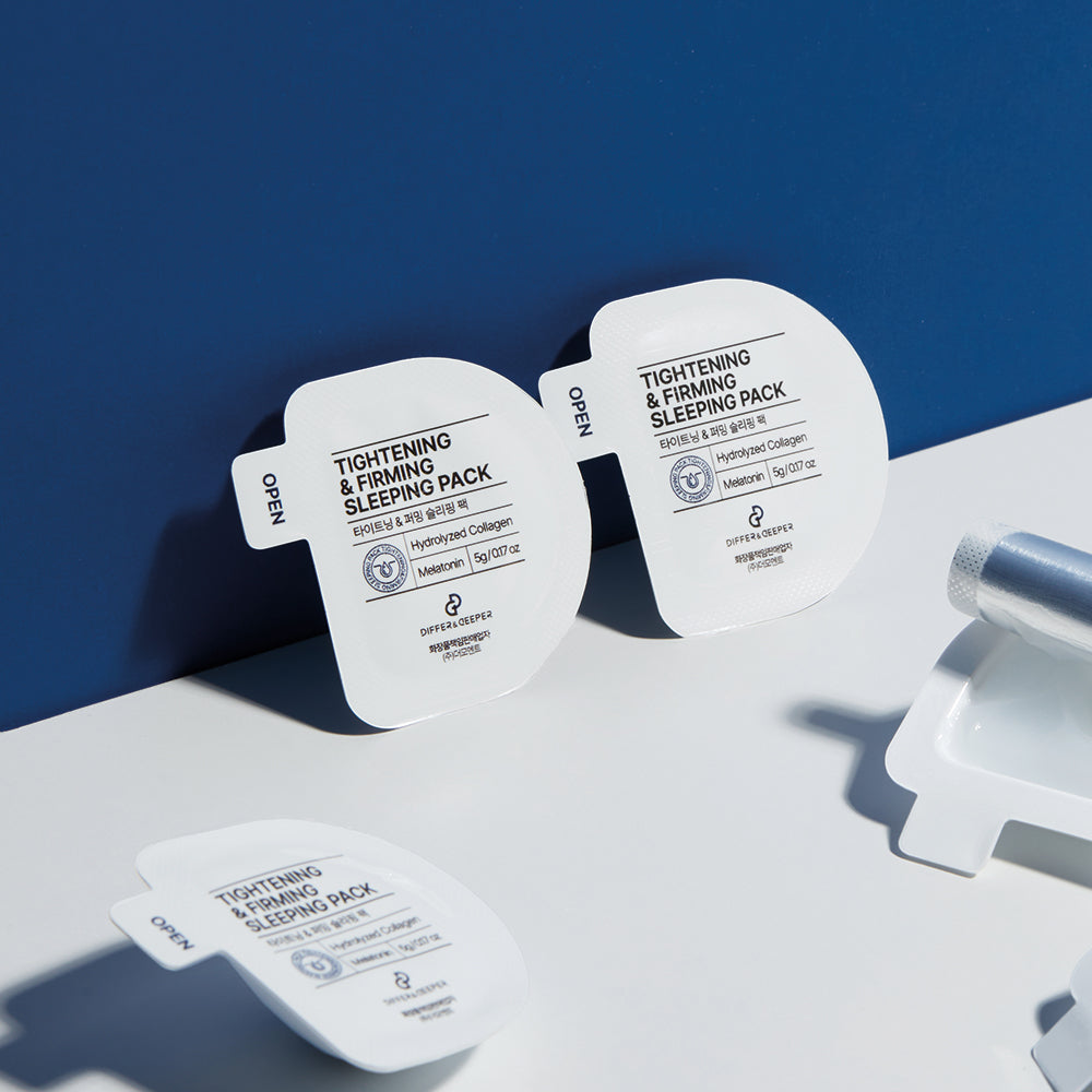 DIFFER&DEEPER Cleaning&Softening Pore Pack 5g x 7ea