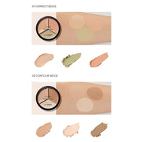 the SAEM Cover Perfection Triple Pot Concealer - Dodoskin