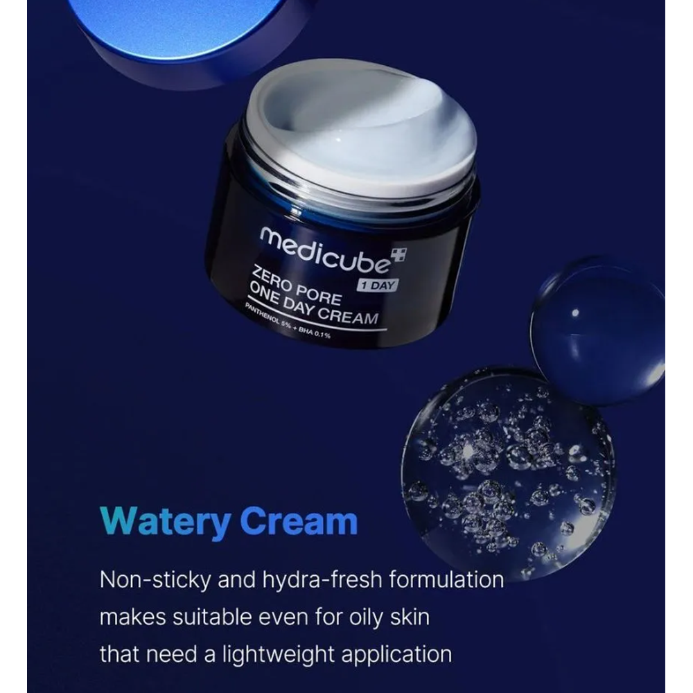 MEDICUBE Zero Pore One Day Cream 50ml - DODOSKIN