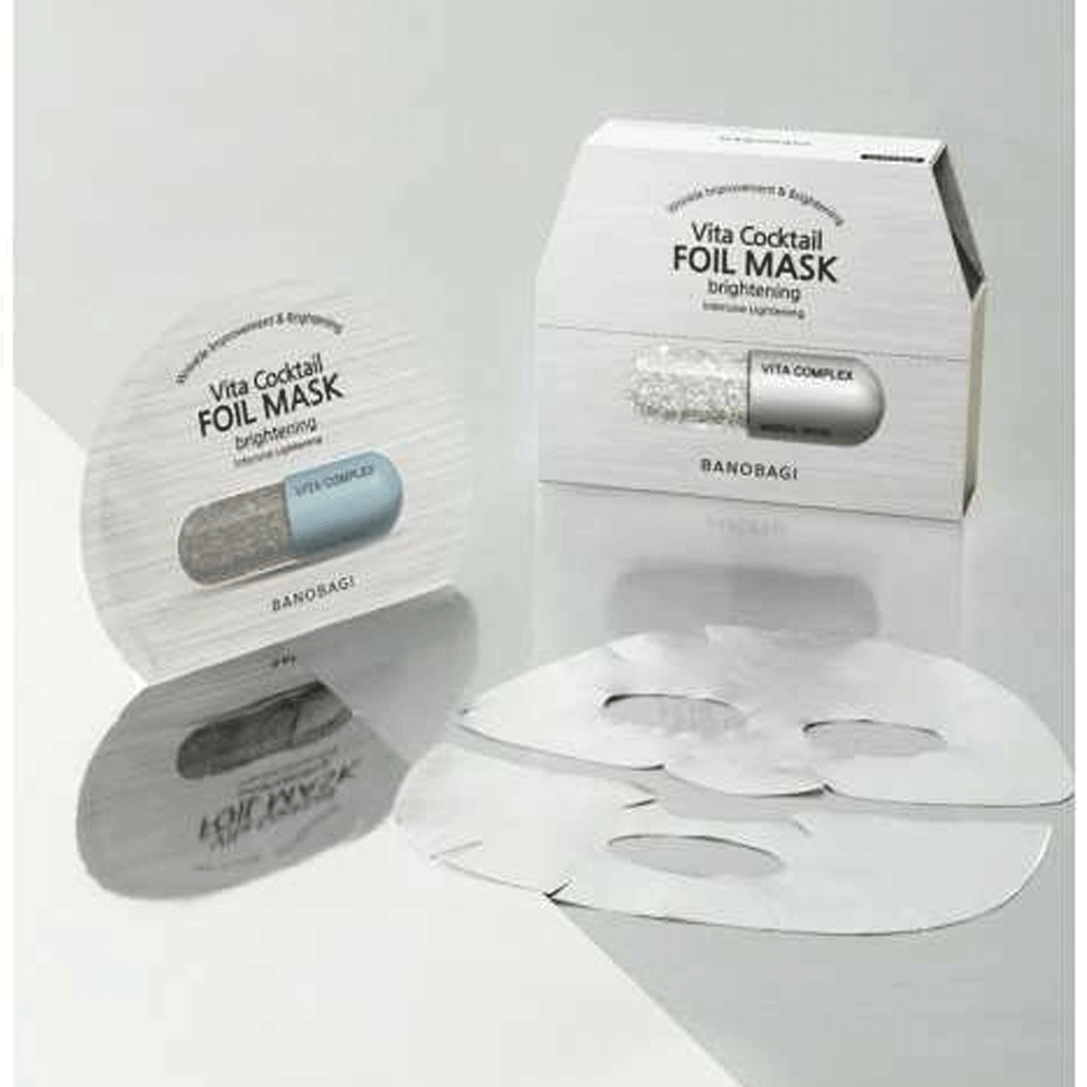 BANOBAGI Vita Cocktail Foil Mask #Brightening 30g * 10ea - DODOSKIN