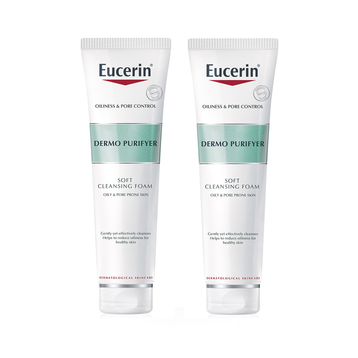 Eucerin Dermo Purifyer Deep Cleansing Foam 150g x 2