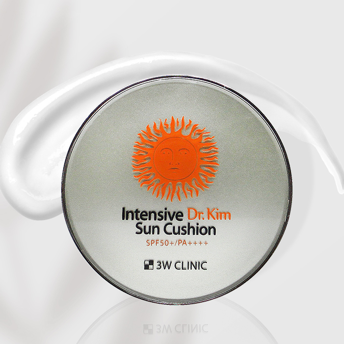 3W CLINIC Cojín de Sun Sun intensivo SPF50+PA ++++ 15g