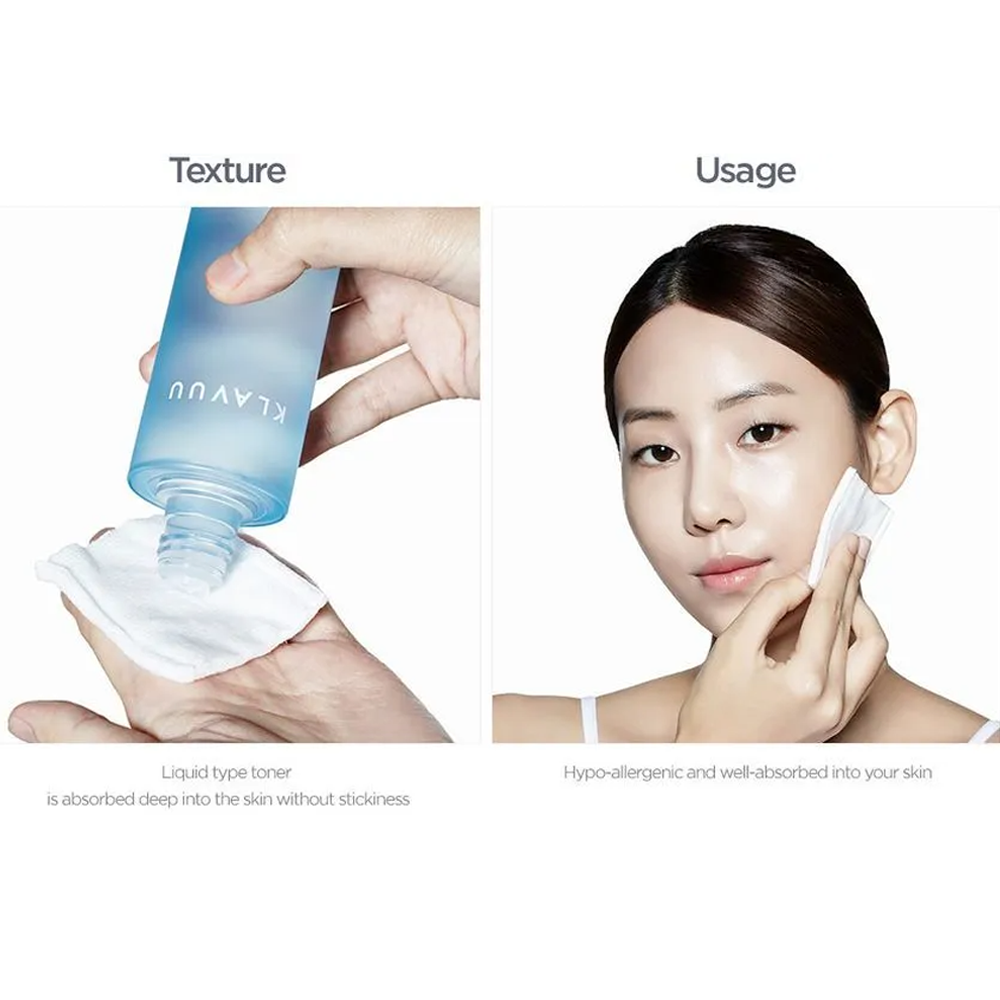 KLAVUU Blue Pearlsation One Day 8 Cups Marine Collagen Aqua Toner 140ml - DODOSKIN