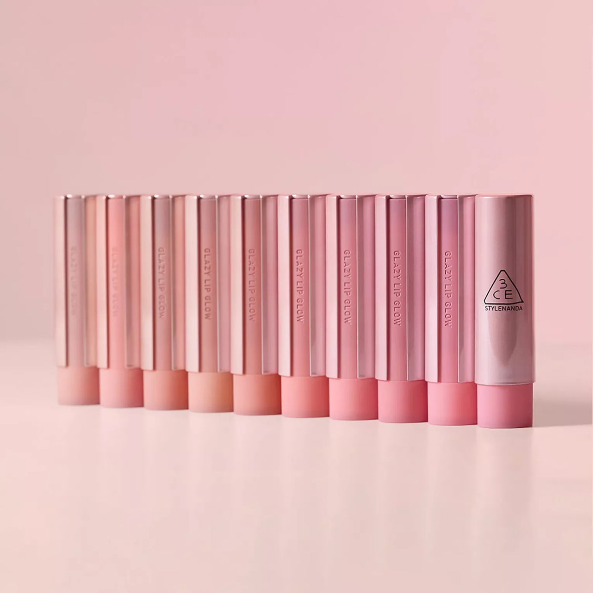 3CE Glaze Lip Glow 3.2G 9 Colors