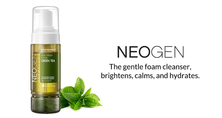 NEOGEN DERMALOGY Real Fresh Foam Cleanser Green Tea 160g - DODOSKIN