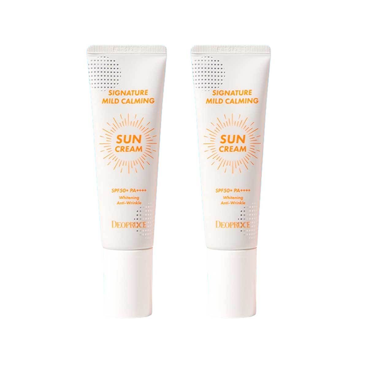 Deoproce Signature Mild Calming Sun Cream 50g x 2