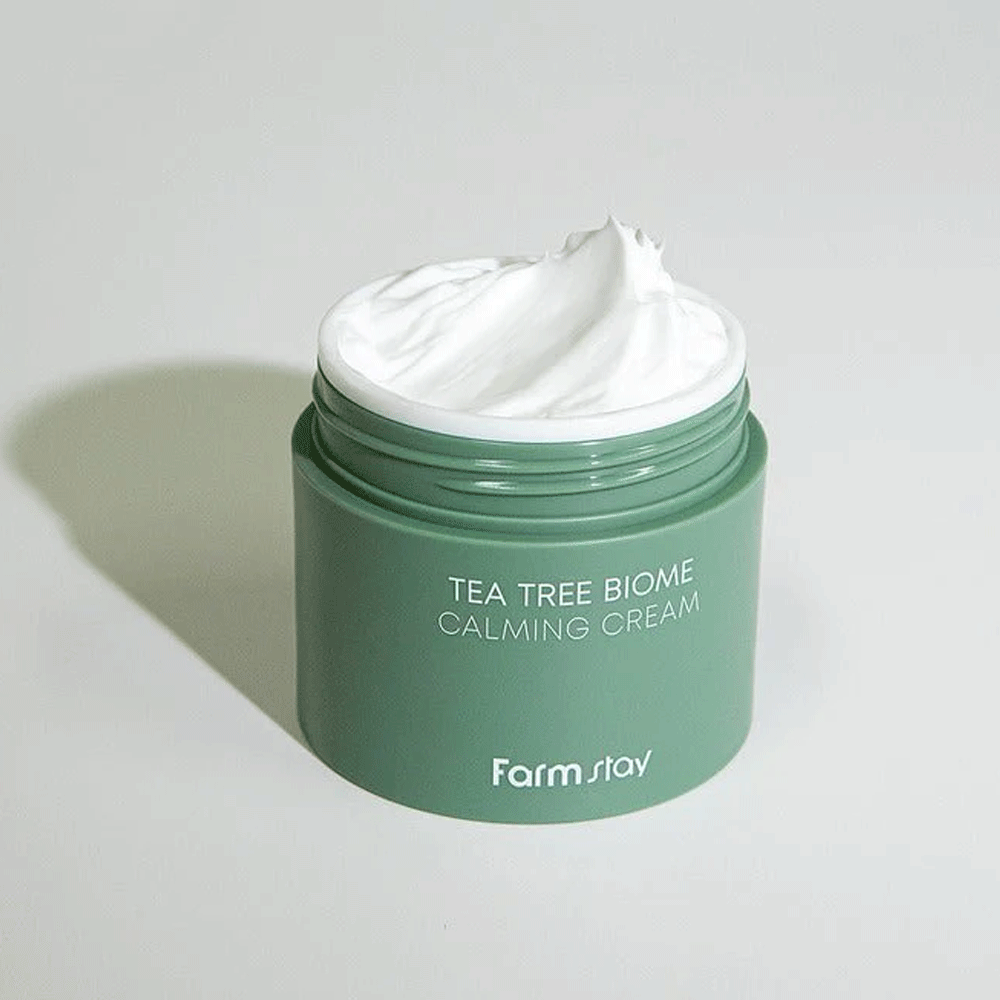 Farmstay Tea Tree Biome Calming Cream 80ml - DODOSKIN
