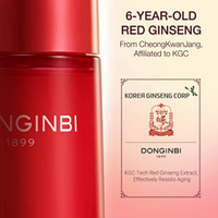 DONGINBI 1899 Single Essence EX 70ml & Cleansing Foam 50ml Special Set - Anti-Aging face essence with Korean Red Ginseng for Radiance and Repair - Dodoskin