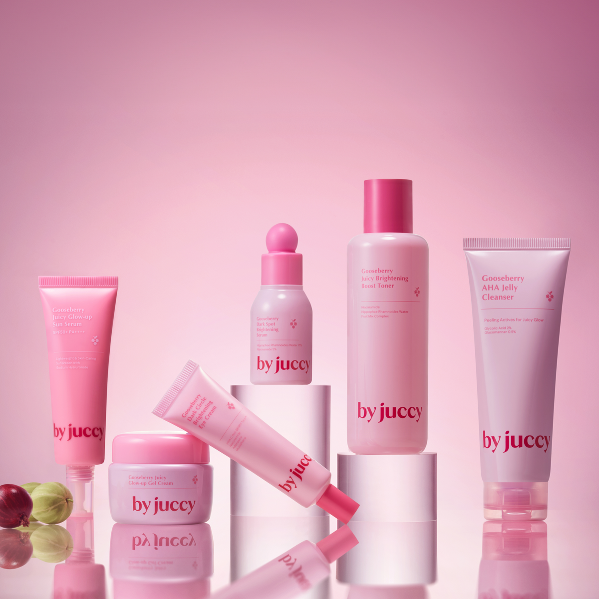 by juccy Gooseberry Juicy Glow-up Gel Cream 55ml