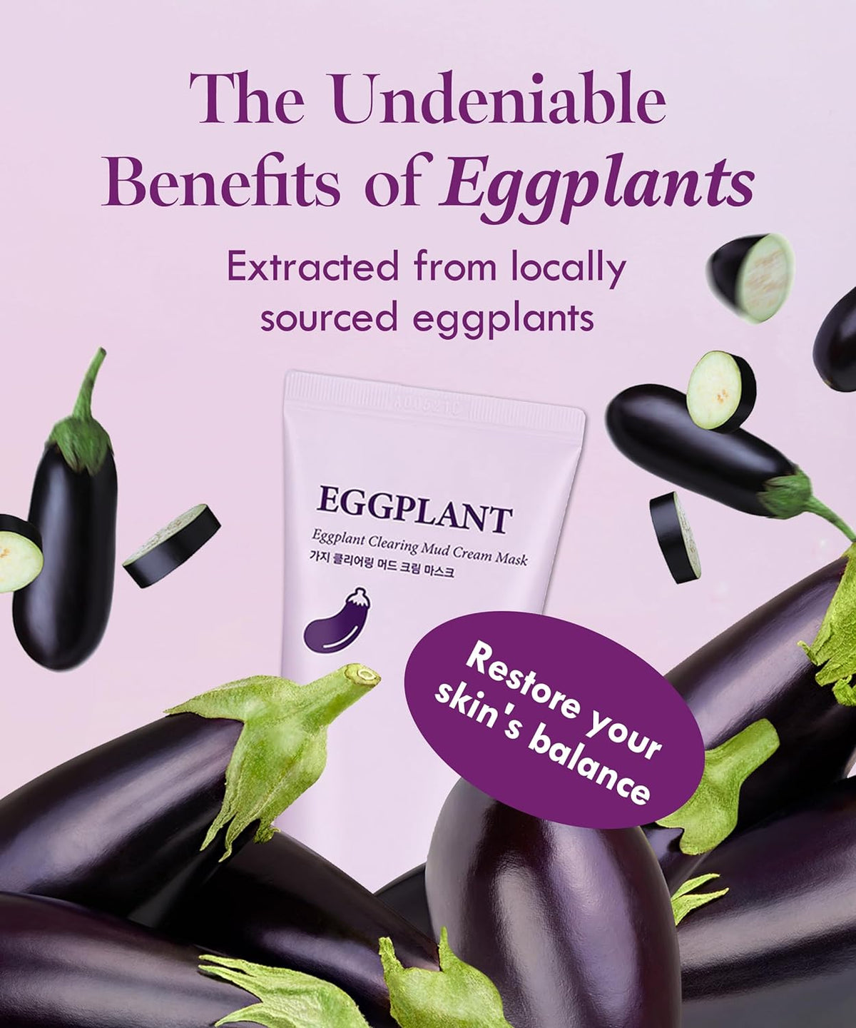 Papa Recipe Eggplant Clearing Mud Cream Mask 100ml - DODOSKIN