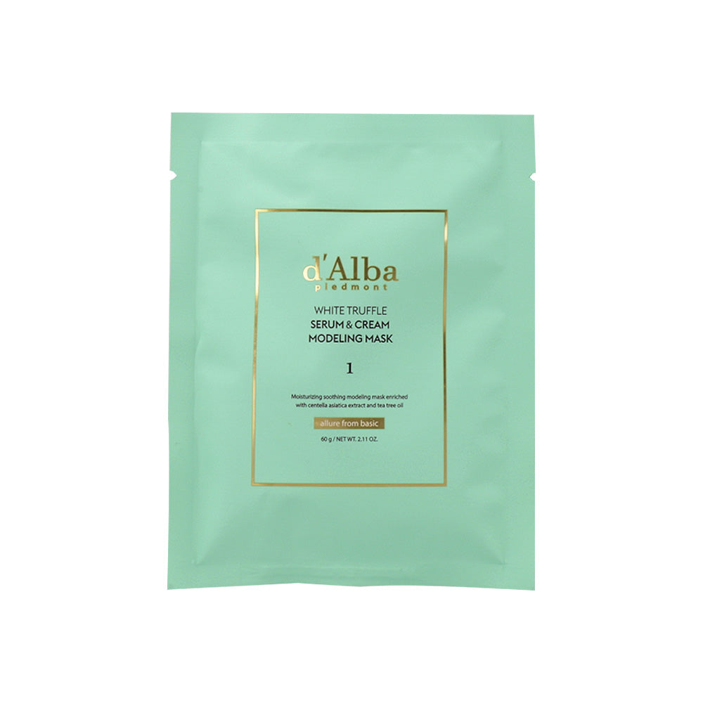 d'Alba White Truffle Serum & Cream Modeling Mask 66g*4ea