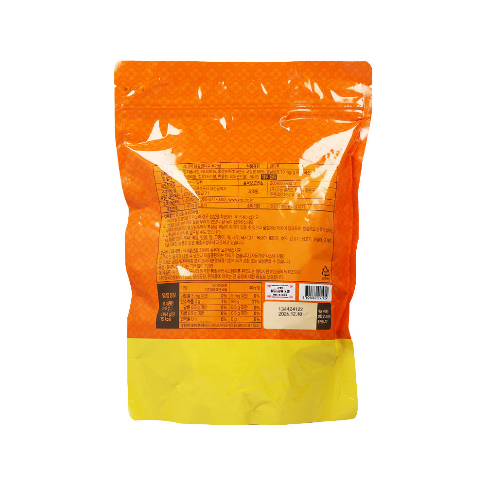 Jung Kwan Jang Renesse Red Ginseng Candy Soo Sugar-Free 240g