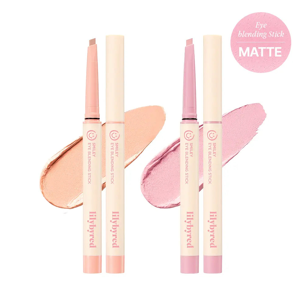 lilybyred Smiley Eye Blending Stick 6 Colors (Shimmer/Matte) 0.22g