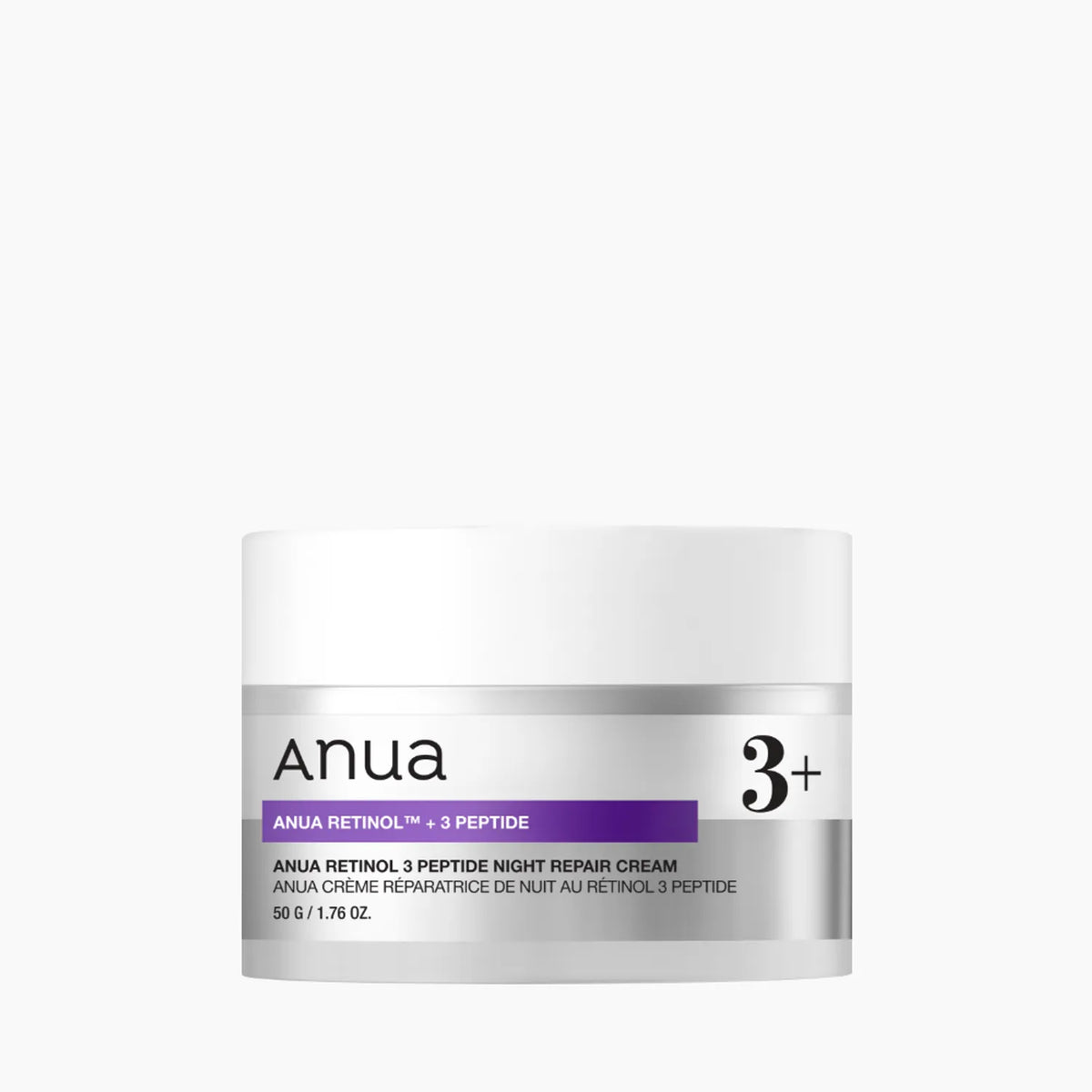 Anua Retinol 3 Peptide Night Repair Cream 50g