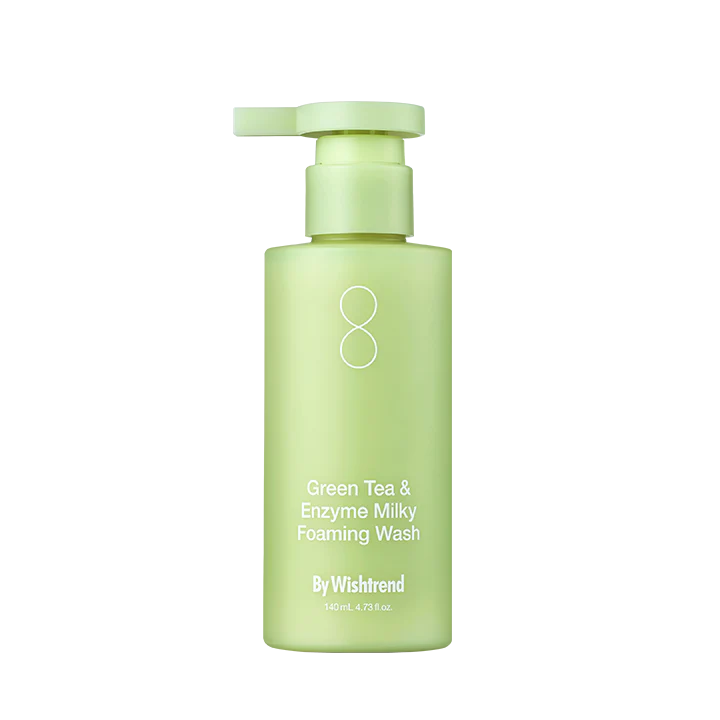 Por WishTrend Té verde y enzima lana de espuma láctea 140 ml