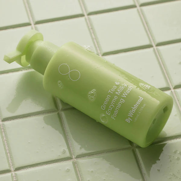 Por WishTrend Té verde y enzima lana de espuma láctea 140 ml