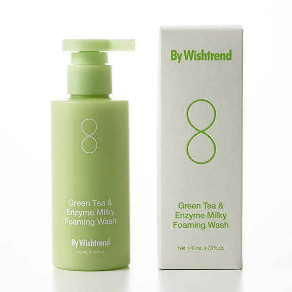 Por WishTrend Té verde y enzima lana de espuma láctea 140 ml