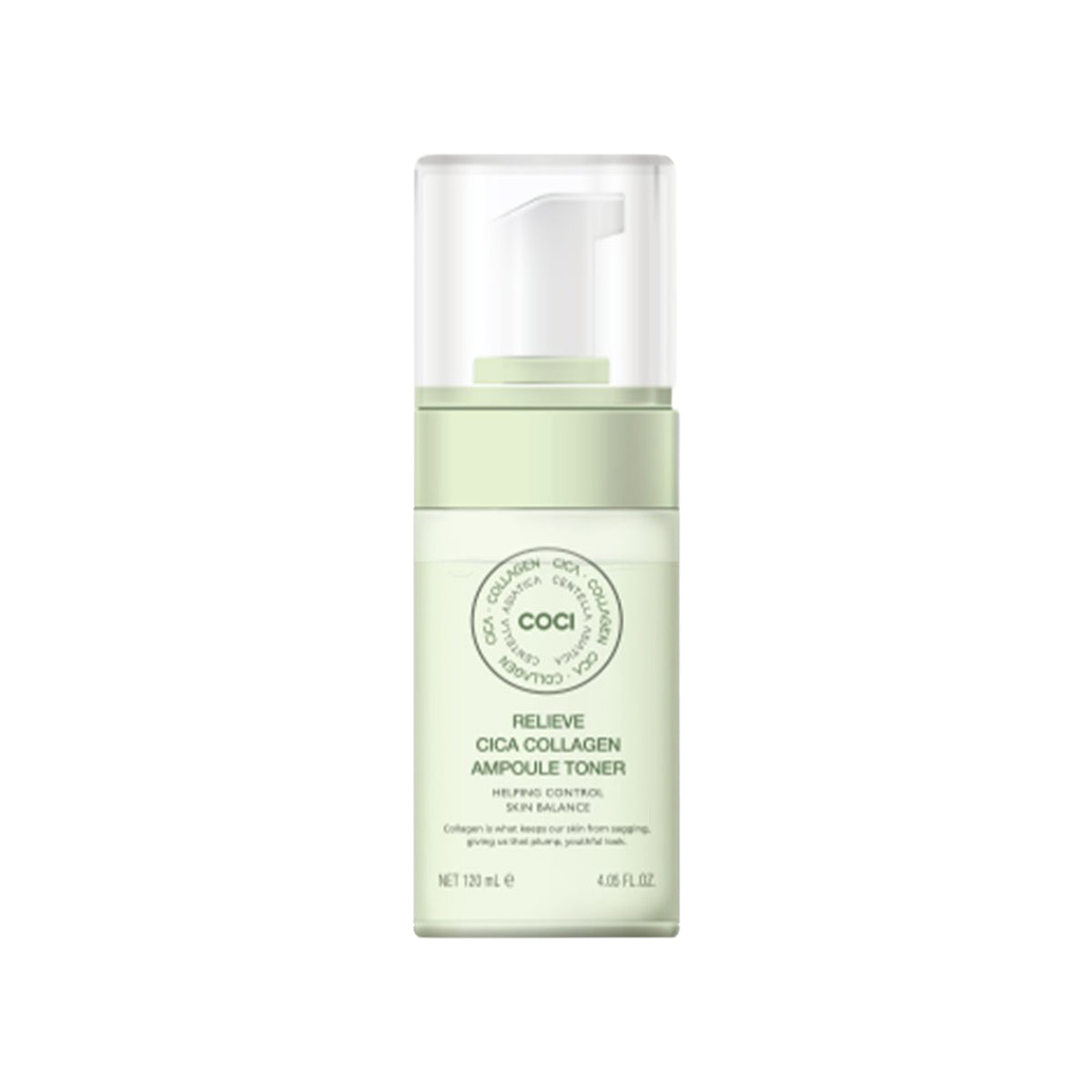 COCI Relieve Cica Collagen Ampoule Toner 120ml