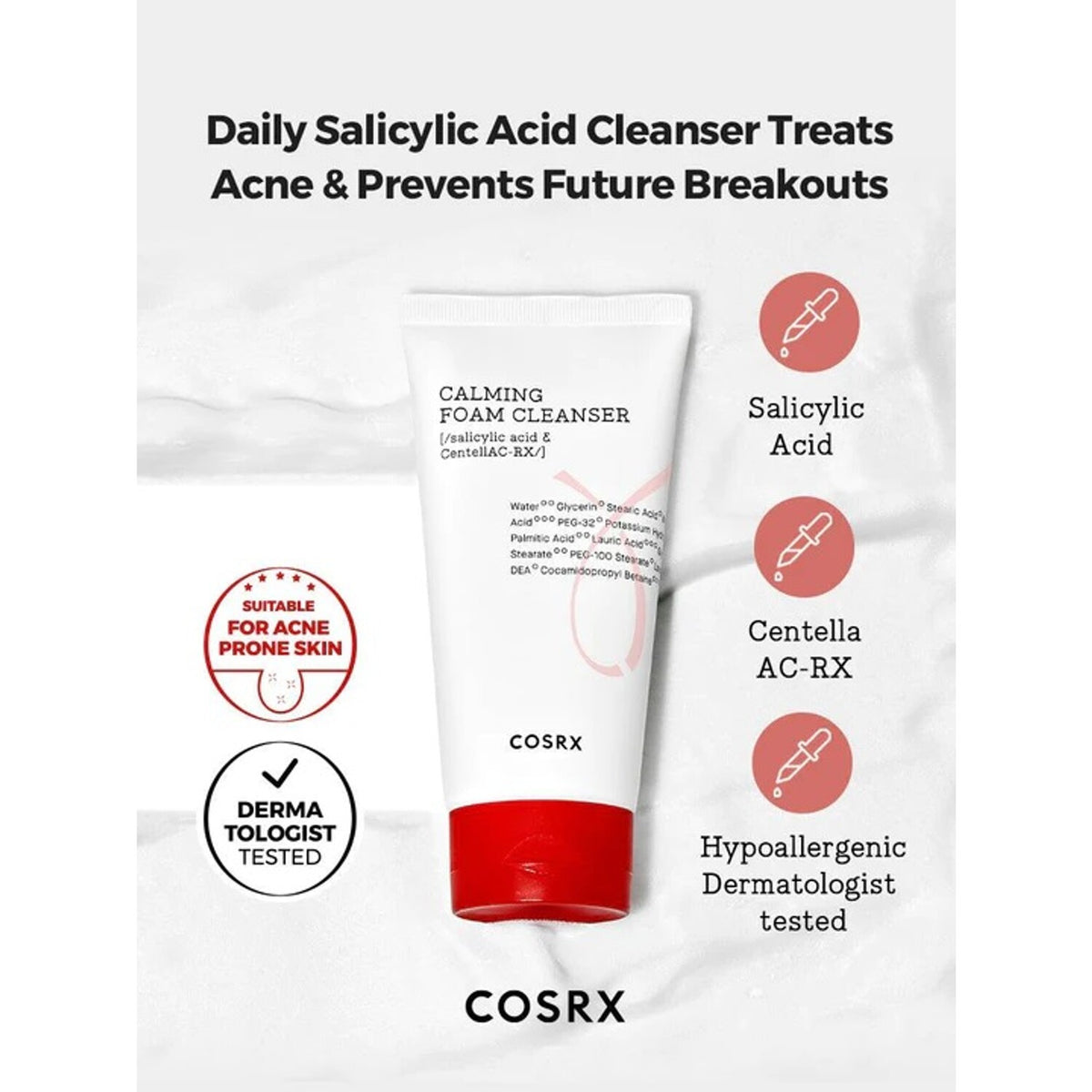 this 150ml cleanser supports a clearer, more even complexion while addressing the specific needs of sensitive and acne-prone skin.