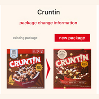 CRUNTIN Crunch Ball Protein Shake – Chocolate Flavor, 50g × 5 Packs