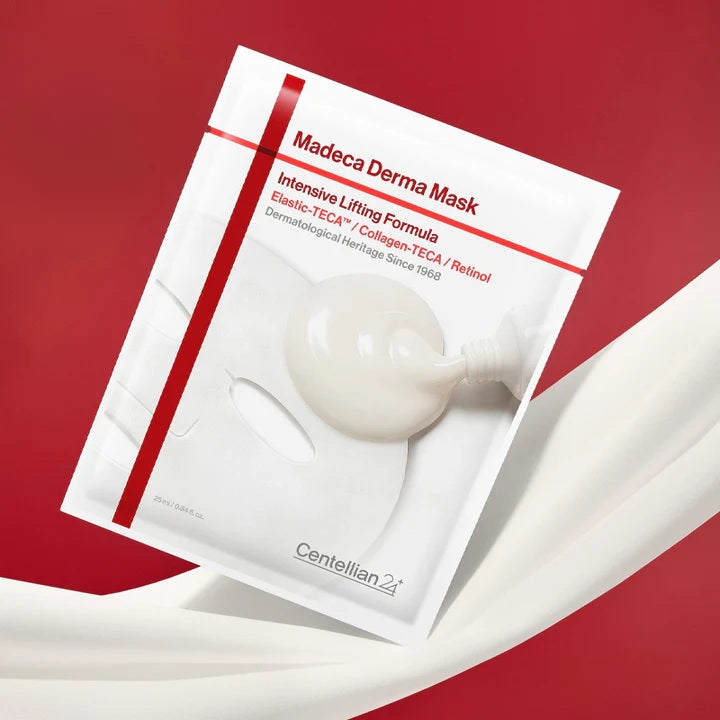 Centellian24 Madeca Derma Mask Intensive Lifting Formula 25ml 1 Box 10 Sheets