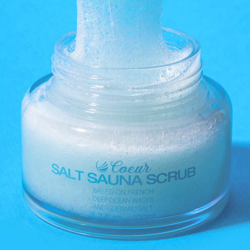 Coeur Blue Salt Sauna Scrub 100ml