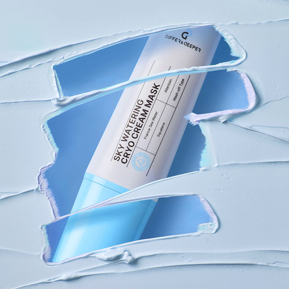 DIFFER&DEEPER Sky Watering Cryo Cream Mask 100g