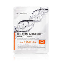 DERMARSSANCE Highprime Bubble Shot Deep Tox Mask 25ml x 5pcs