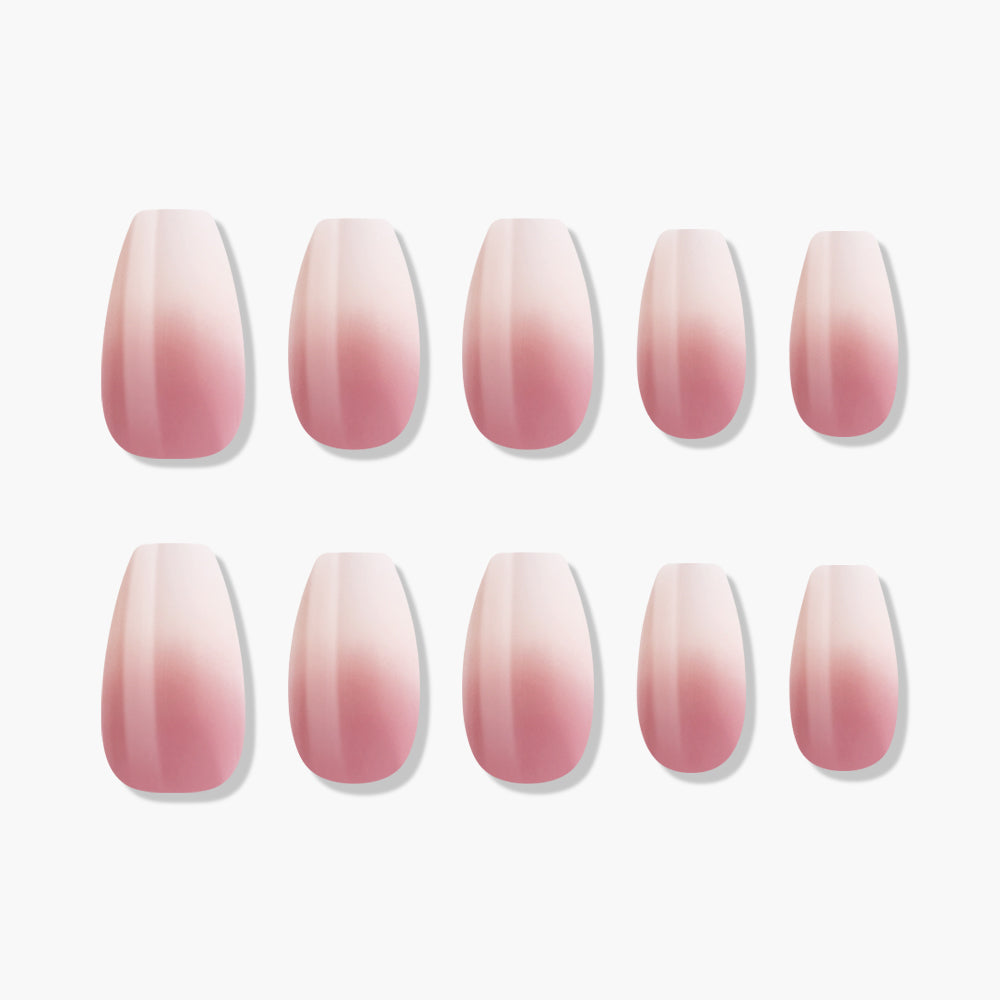 MUZMAK Nail Tips 36pcs #Dove(Coffin)