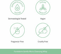 FORETDERM. Gentle Micro Low-pH Cleansing Whip 200ml