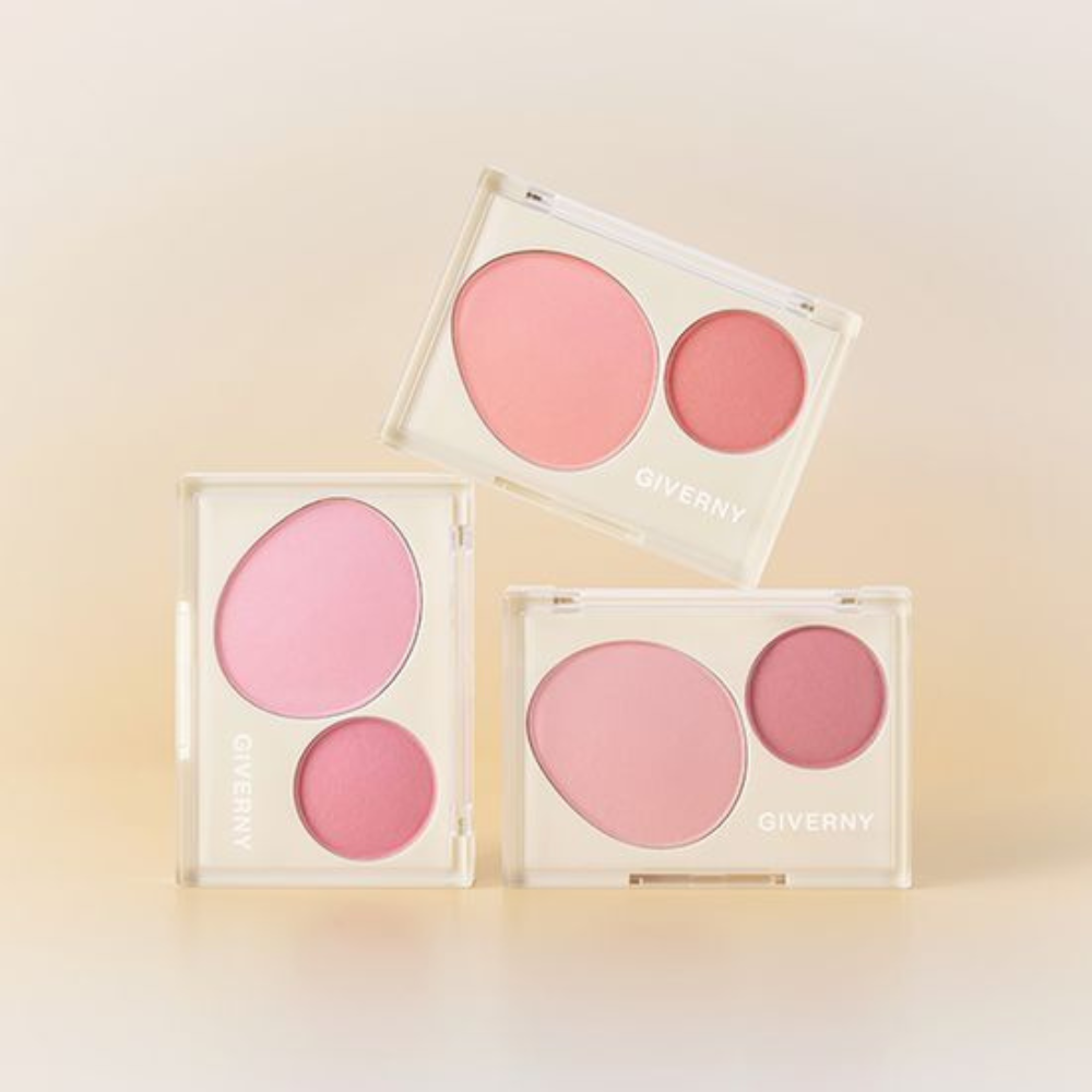GIVERNY Fluffy Dual Blusher 7.4g