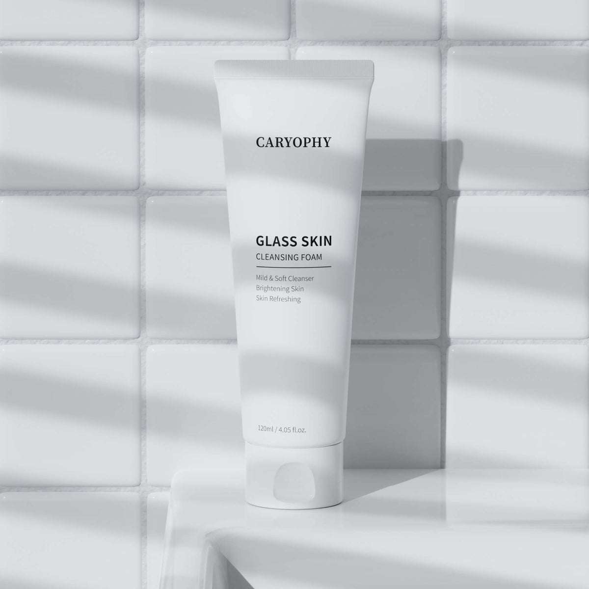 CARYOPHY Glass Skin Cleansing Foam 120ml - DODOSKIN