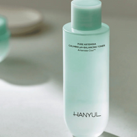 HANYUL Pure Artemisia Watery Calming Toner 150ml + Fluid 125ml Set