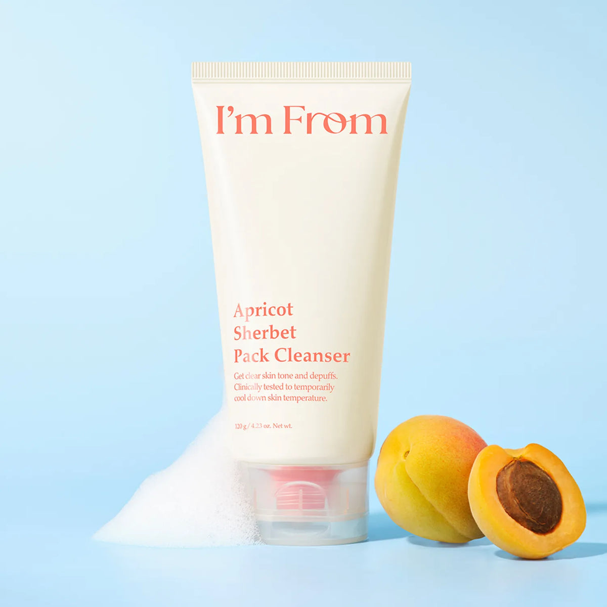 Soy de Apricot Sherbet Pack Cleanser 120G