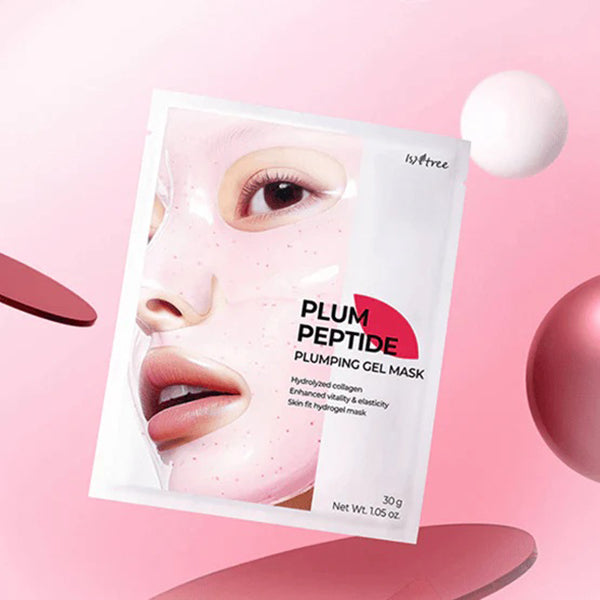 Isntree Plum Peptide Plumping Gel Mask 30g 4ea