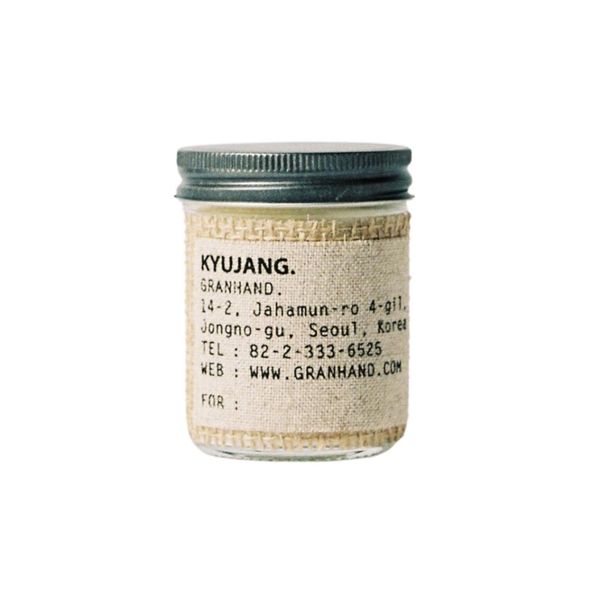 (Matt) GRANHAND. Candle 200g - DODOSKIN