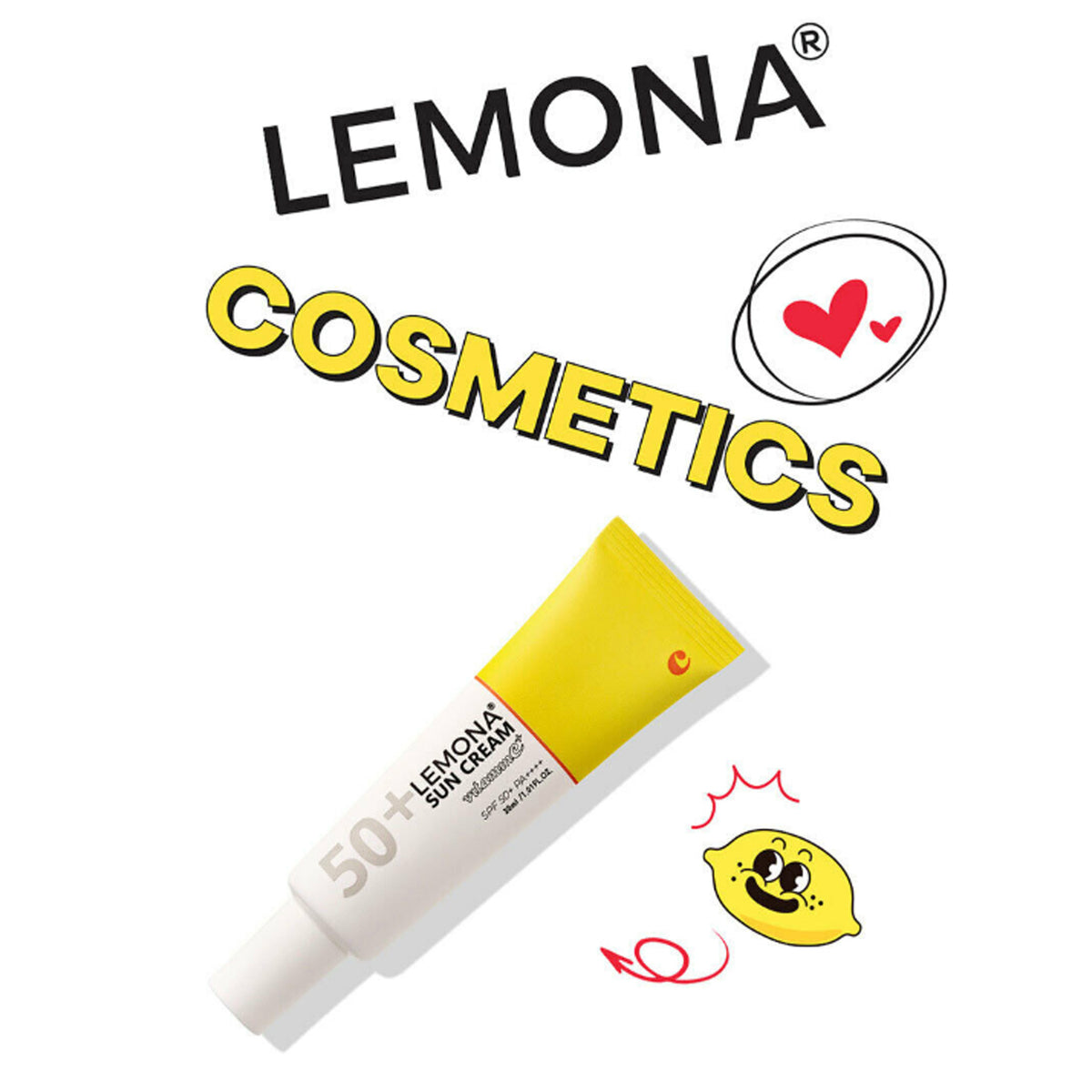 Lemona Vitamina C+ protector solar SPF50+ PA ++++ 30ml