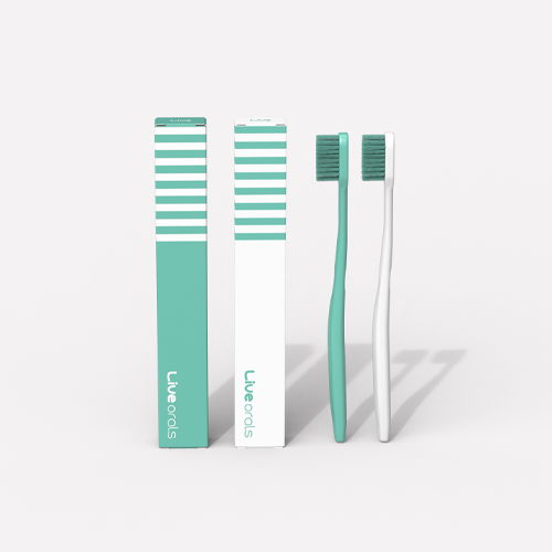Cepillo de dientes de cerdas ultra suaves de Livingorals