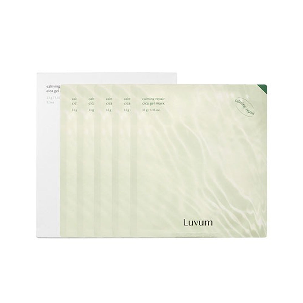 Luvum relajante reparación cica gel máscara 5ea