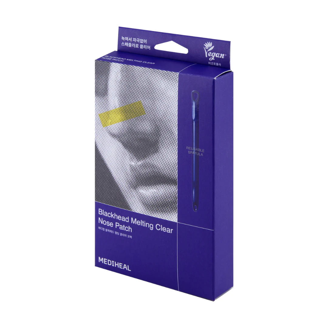 MEDIHEAL Blackhead derritiendo el parche de nariz transparente 4ea