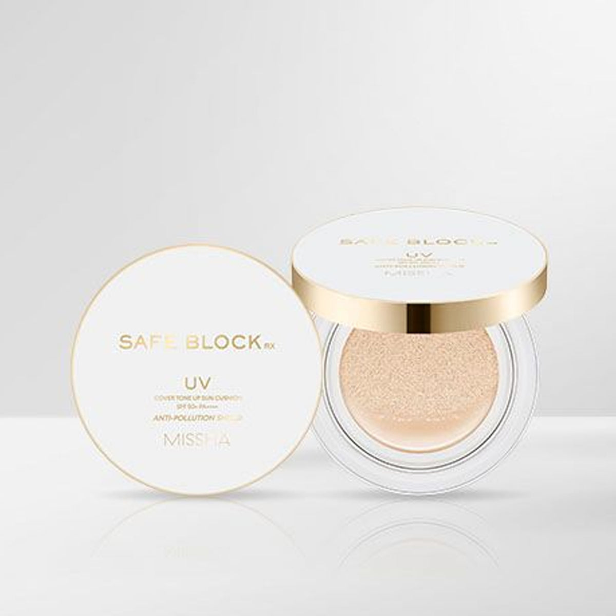 MISSHA Safe Block Rx Tone Tone Sun Cushion SPF50+PA ++++