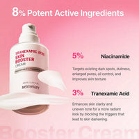 Medino Tinapy Tranexamic Acid Skin Booster Cream 100 ml y dispositivos Conjunto de dispositivos