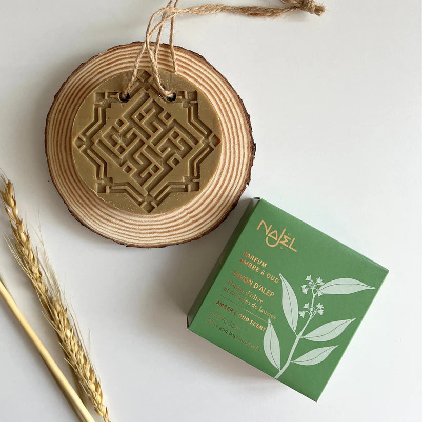 Najel Alepo Soap Amber & Wood 150G