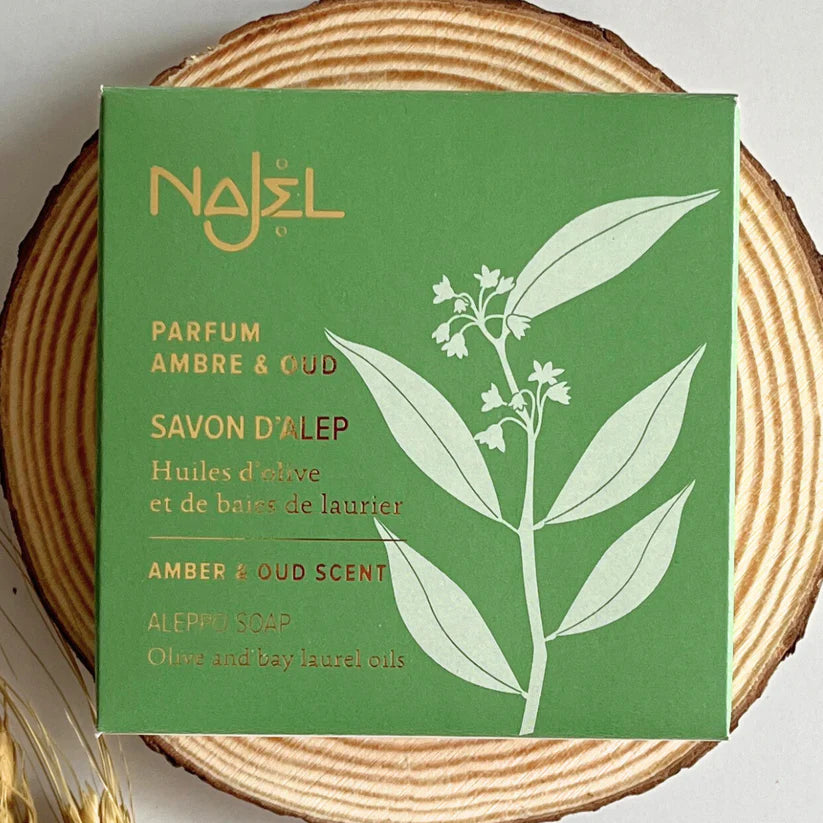 Najel Alepo Soap Amber & Wood 150G