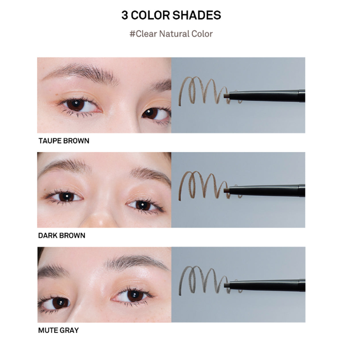 NAMING. Rootlit Eyebrow Pencil 0.06g (3 Colors)