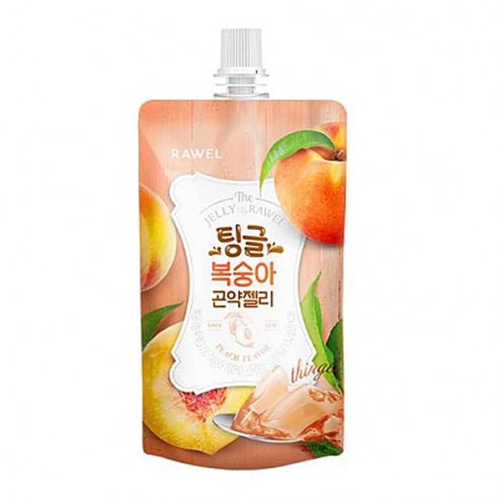RAWEL Konjac Jelly Peach 10ea*130g - DODOSKIN