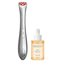 PearlCare 1MHz High Frecuencia 6-en-1 Massorger de ojos (+paquete de ampolla de colágeno)