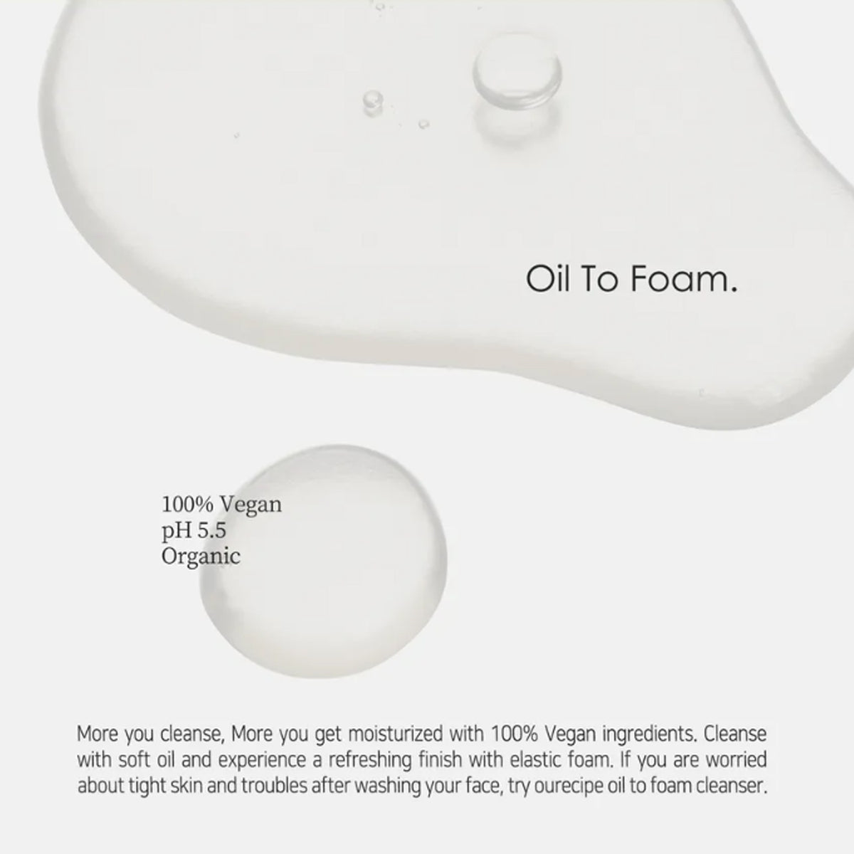 PESTLO Ourecipe Oil To Foam Cleanser 200ml